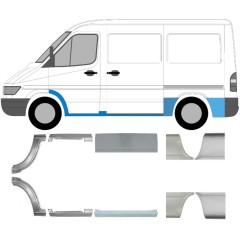 Set popravnih panelov za Mercedes Sprinter 1995-2006 / Levo+Desno / 6748