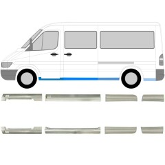 Set popravnih panelov za Mercedes Sprinter 1995-2006 / Levo+Desno / 6755