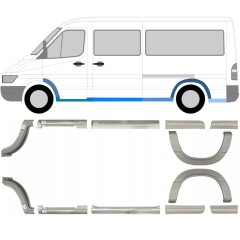 Set popravnih panelov za Mercedes Sprinter 1995-2006 / Levo+Desno / 6756