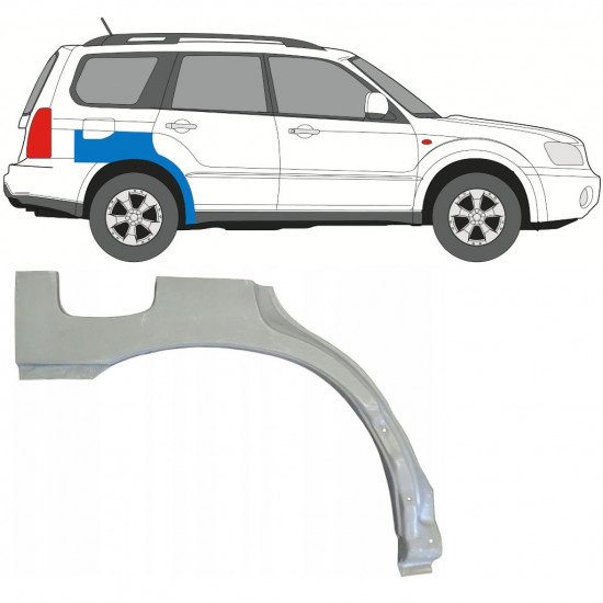 Bok delni za Subaru Forester Sg 2002-2008 / Desna 5280