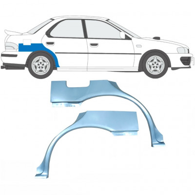 Bok delni za Subaru Impreza 1992-2000 / Levo+Desno / Komplet 9199