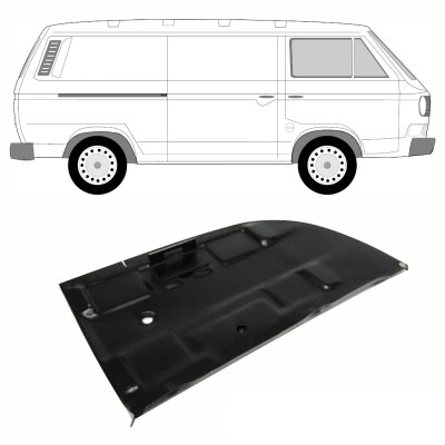 Popravni panel za držalo baterije za Volkswagen Transporter T3 1979-1992 10808
