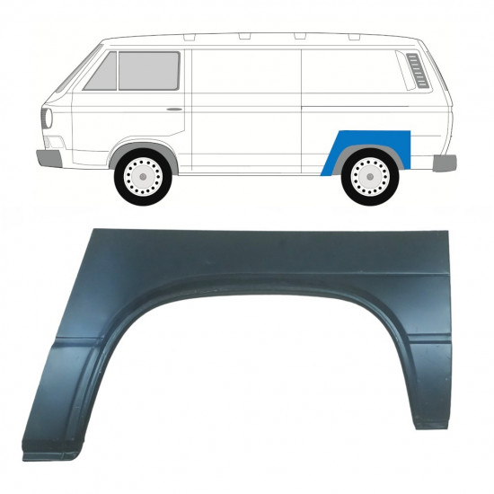 Bok delni za VW Transporter T3 1979-1992 / Leva 8167