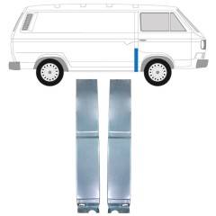 Popravni panel stebrička za Volkswagen Transporter T3 1979-1992 / Levo+Desno / Komplet 11627