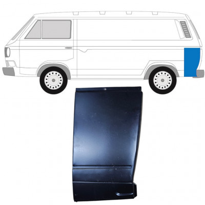 Popravni panel zadnjega vogala za VW Transporter T3 1979-1992 / Leva 11629