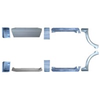 Set popravnih panelov za Volkswagen Transporter T4 1990-2003 / Levo+Desno / 16914