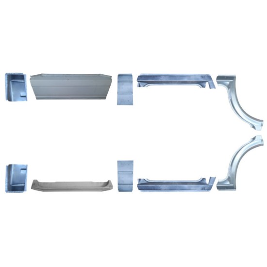 Set popravnih panelov za Volkswagen Transporter T4 1990-2003 / Levo+Desno / 16914