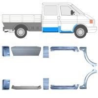 Set popravnih panelov za Volkswagen Transporter T4 1990-2003 / Levo+Desno / 16914
