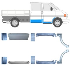 Set popravnih panelov za Volkswagen Transporter T4 1990-2003 / Levo+Desno / 16914