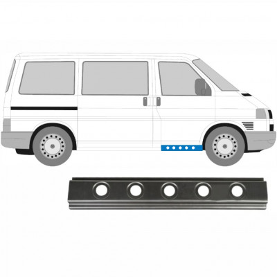 Notranji popravni panel praga za VW Transporter T4 1990-2003 / Levo = Desno (simetrično) 9093