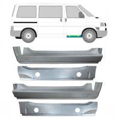 Notranji in zunanji popravni panel sprednjega praga za Volkswagen Transporter T4 1990-2003 / Komplet 9907