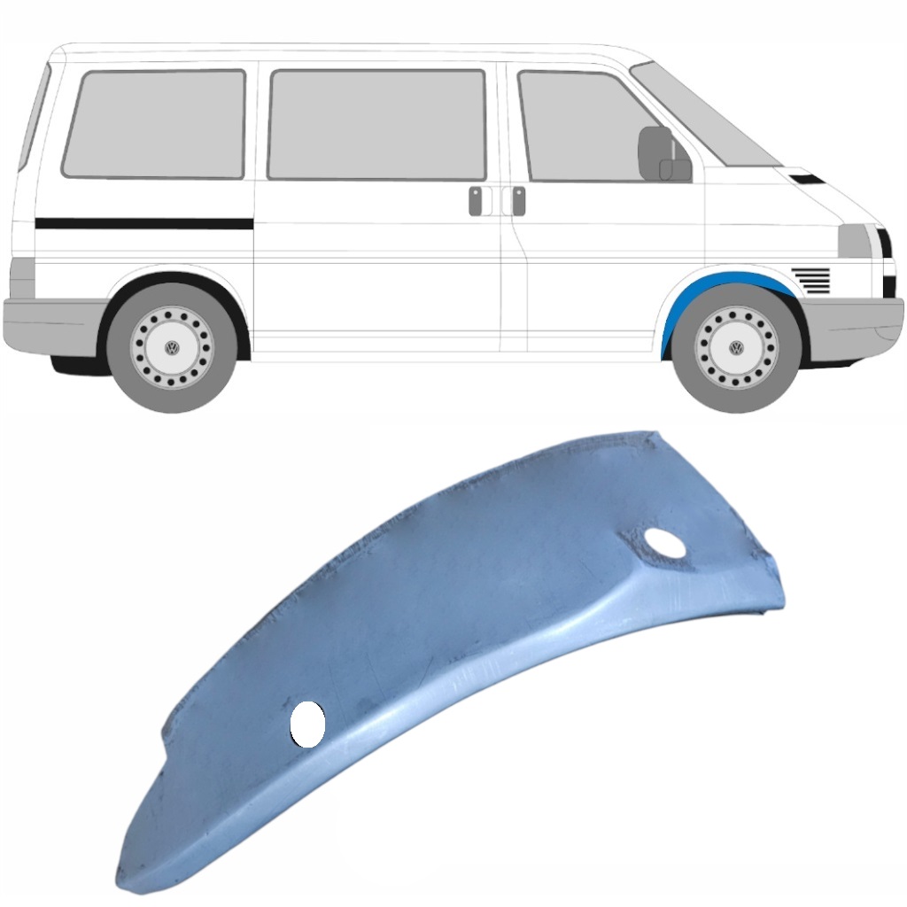 Notranji Popravni Panel Sprednjega Blatnika Za Vw Transporter T4 1990-2003 / Desna 5966