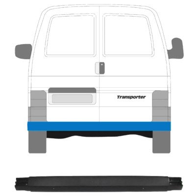 Zadnji odbijač za Volkswagen Transporter T4 1990-1996 16001