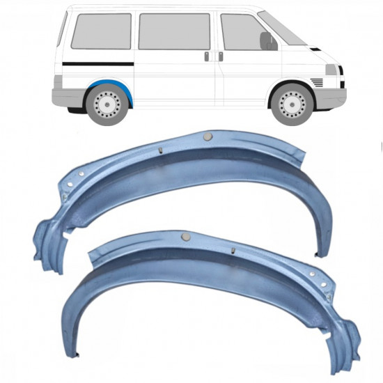 Bok delni notranji za VW Transporter T4 1990-2003 / Levo+Desno / Komplet 10621