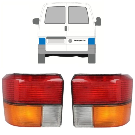 Zadnja luč za Volkswagen Transporter T4 1990-2003 / Levo+Desno / Komplet 9769