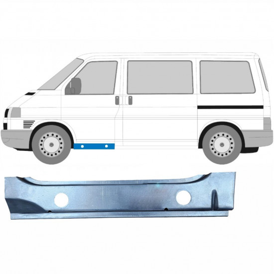 Notranji popravni panel praga sprednjih vrat za VW Transporter T4 1990-2003 / Leva 5360