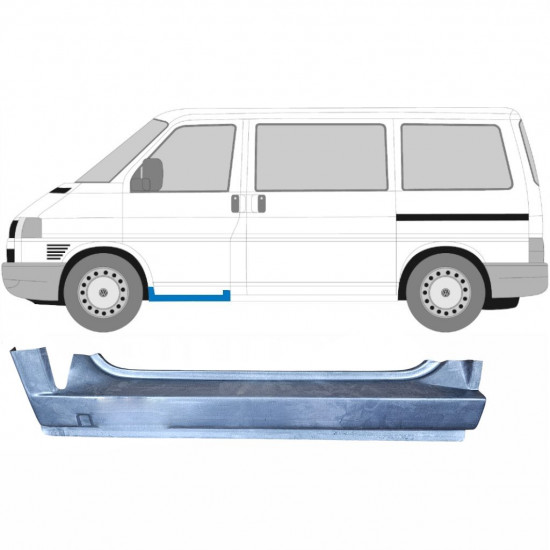 Popravni panel praga sprednjih vrat za VW Transporter T4 1990-2003 / Leva 7145