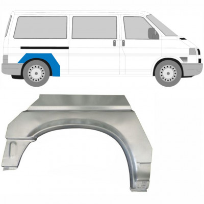 Bok delni za VW Transporter T4 1990-2003 / LWB / Desna 5353