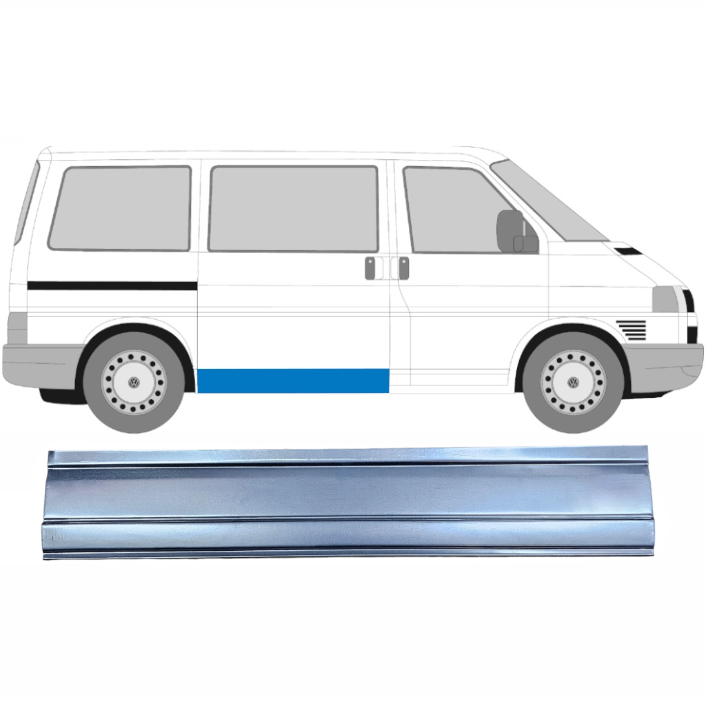 Zunanji Popravni Panel Drsnih Vrat Za Volkswagen Transporter T4 1990-2003 / Desna 5364