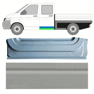 Notranji in zunanji popravni panel zadnjih vrat za Volkswagen Transporter T5 2003-2015 / Leva / Komplet 16877