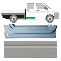 Notranji in zunanji popravni panel zadnjih vrat za Volkswagen Transporter T5 2003-2015 / Desna / Komplet 16876