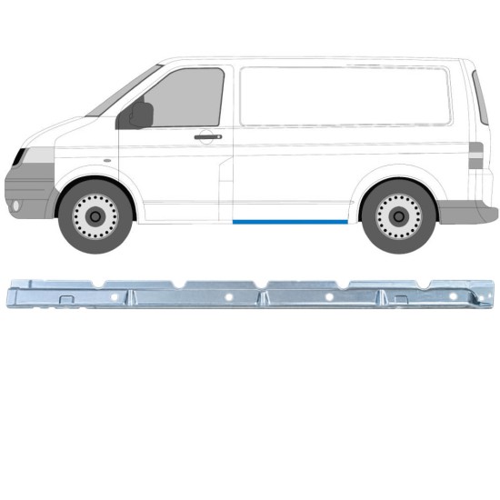 Notranji popravni panel praga za Volkswagen Transporter T5 2003-2015 / Leva 16971