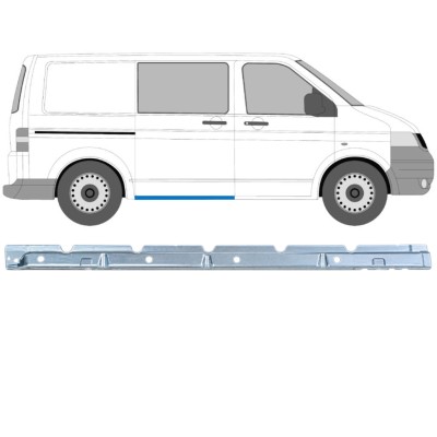 Notranji popravni panel praga za Volkswagen Transporter T5 2003-2015 / Desna 16970