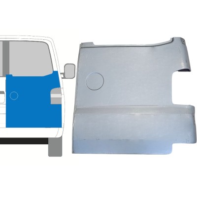 Popravni panel zadnjih vrat za Volkswagen Transporter T5 2003-2015 / Desna 15057