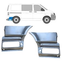 Popravni panel zadnjega blatnika za kolesom za Volkswagen Transporter T5 2003-2015 / Levo+Desno / Komplet 16264