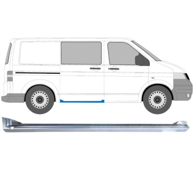 Popravni panel praga drsnih vrat za Volkswagen Transporter T5 2003-2015 / Desna 16975