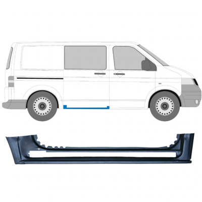 Popravni panel praga drsnih vrat za VW Transporter T5 2003-2015 / Desna 5262