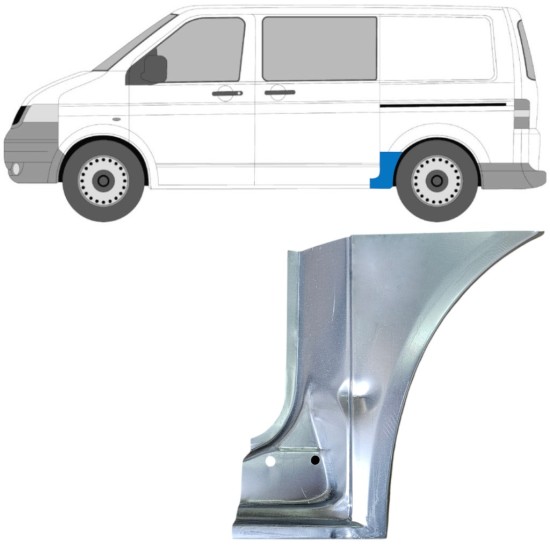 Bok delni za Volkswagen Transporter T5 2003-2015 / Leva 16670