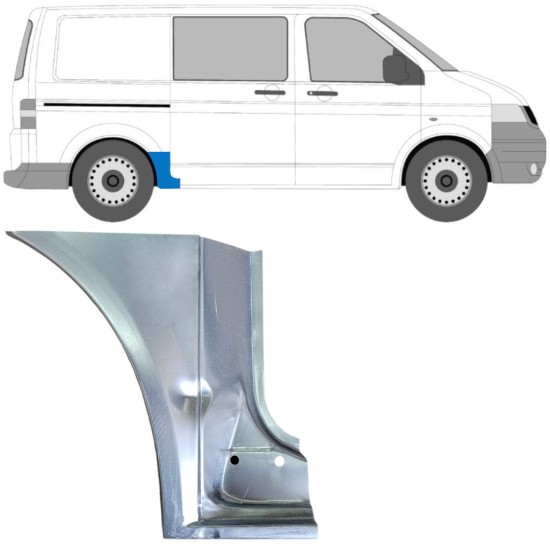 Bok delni za Volkswagen Transporter T5 2003-2015 / Desna 16669