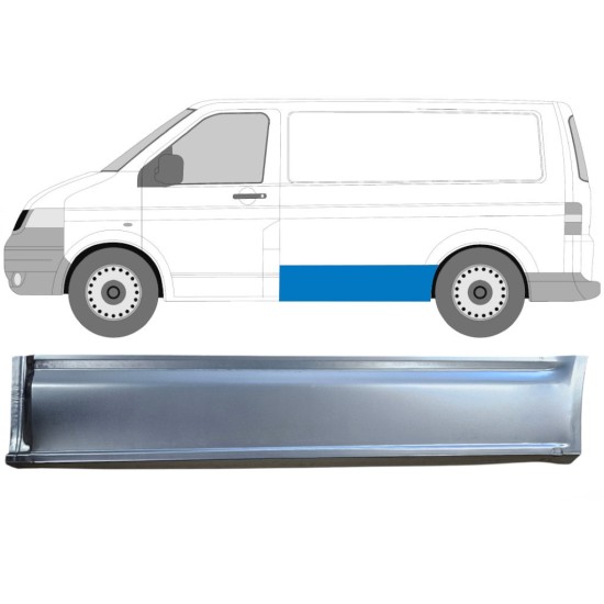 Reparaturni del stranske plošče za Volkswagen Transporter T5 2003-2015 / Leva 16917