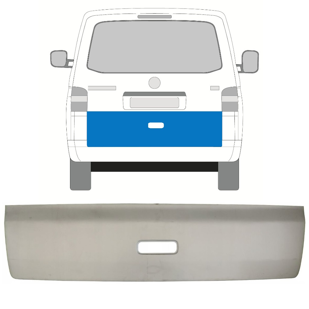 Popravni Panel Pokrova Prtljažnika Za Volkswagen Transporter T5 2003-2015 11386