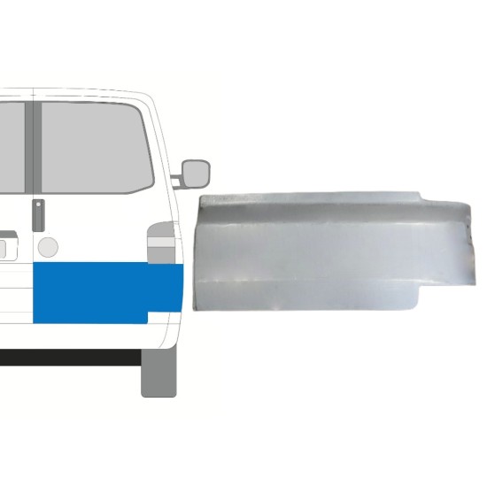 Popravni panel zadnjih vrat za Volkswagen Transporter T5 2003-2015 / Desna 15092