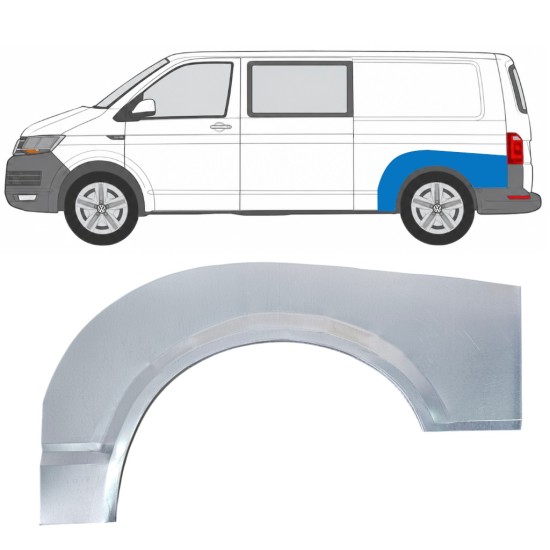 Bok delni za Volkswagen Transporter T6 2015-2024 / Leva 17144