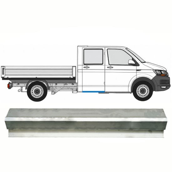 Popravni panel zadnjega praga za Volkswagen Transporter T6 2015-2024 / Levo = Desno (simetrično) 17131