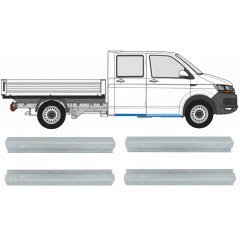 Popravni panel sprednjega in zadnjega praga za Volkswagen Transporter T6 2015-2024 / Levo+Desno 17132
