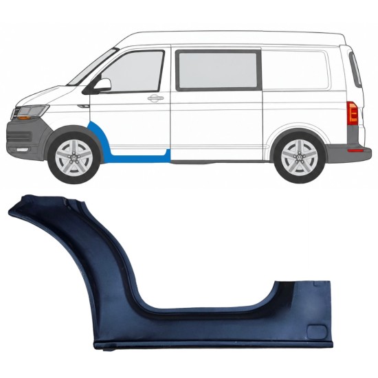 Popravni panel praga sprednjih vrat za Volkswagen Transporter T6 2015-2024 / Leva 17118