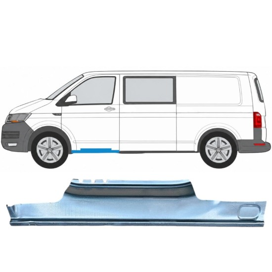 Popravni panel praga sprednjih vrat za Volkswagen Transporter T6 2015-2024 / Leva 17112