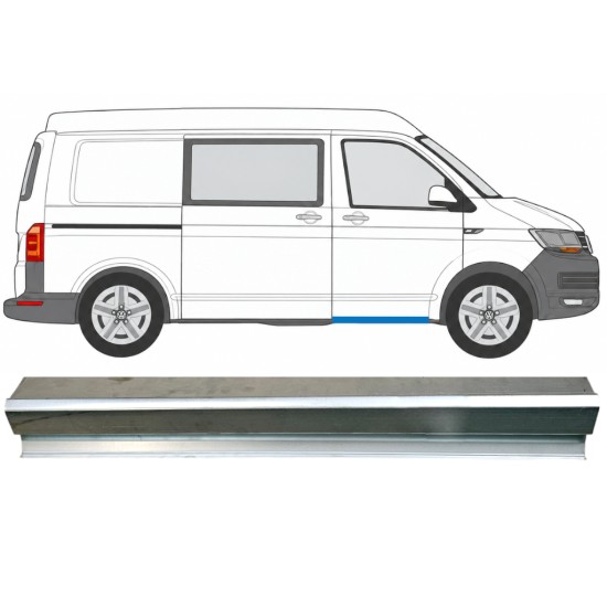 Popravni panel praga sprednjih vrat za Volkswagen Transporter T6 2015-2024 / Levo = Desno (simetrično) 17129