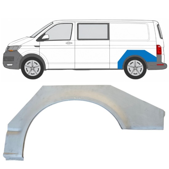Bok delni za Volkswagen Transporter T6 2015-2024 / Leva 17140