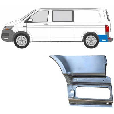 Popravni panel zadnjega blatnika za kolesom za Volkswagen Transporter T6 2015-2024 / Leva 17201