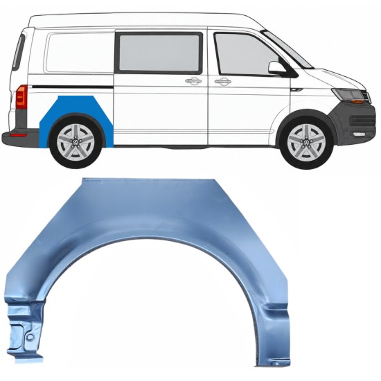 Bok delni za Volkswagen Transporter T6 2015-2024 / Desna 17114