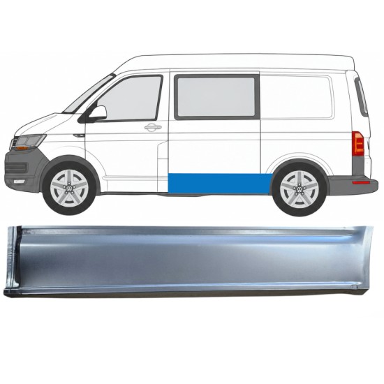 Reparaturni del stranske plošče za Volkswagen Transporter T6 2015-2024 / Leva 17176