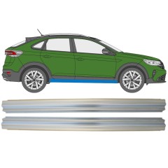 Prag za Volkswagen Taigo 2021- / Levo+Desno / Komplet 14938