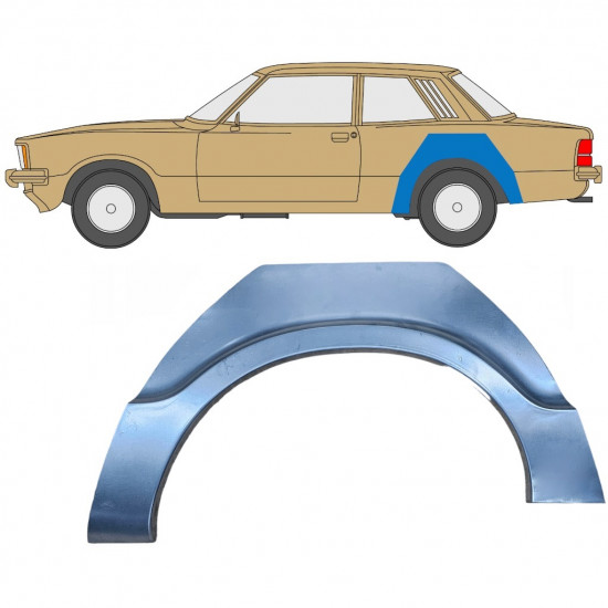 Bok delni za Ford Taunus 1976-1982 / Leva 11059