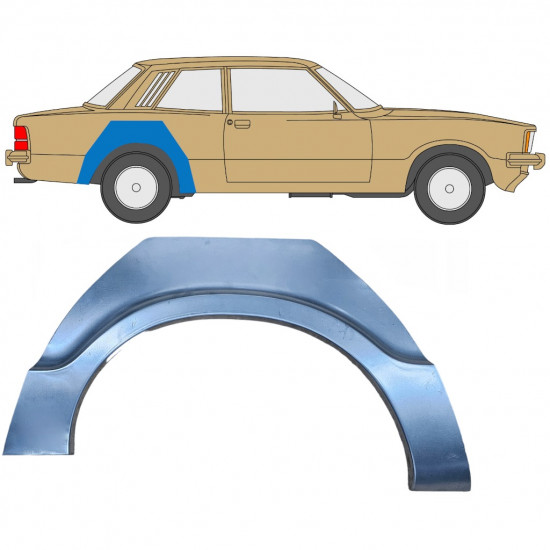 Bok delni za Ford Taunus 1976-1982 / Desna 11058