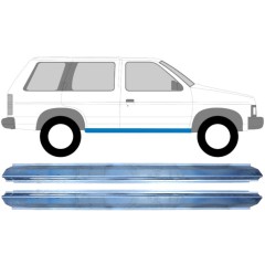 Prag za Nissan Terrano I 1986-1996 / Levo+Desno / Komplet 11365